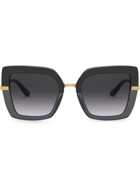 Ylimitoitettu painettu silmälasit Dolce & Gabbana Eyewear musta