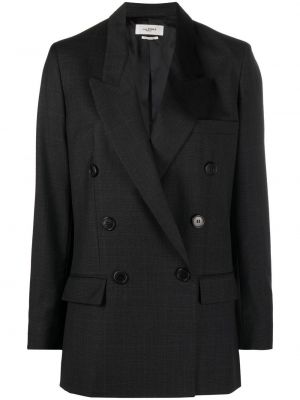 Lang blazer Isabel Marant étoile grå