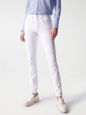 Jeans skinny Salsa Jeans bianco