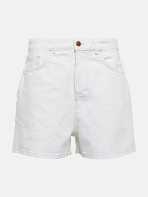 Pantalones cortos vaqueros Chloé blanco
