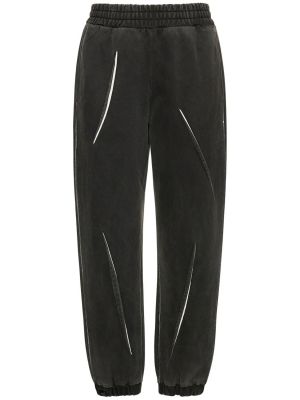 Pantalon de joggings en coton Unknown noir