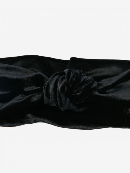 Zamatová šiltovka Camaieu čierna