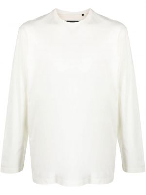 Bavlněné tričko Y-3 bílé