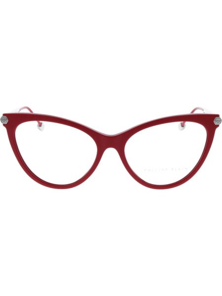 Okulary Philipp Plein czerwone