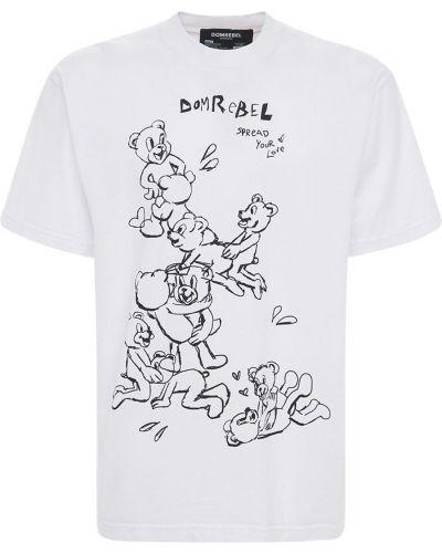Хлопковая футболка Domrebel