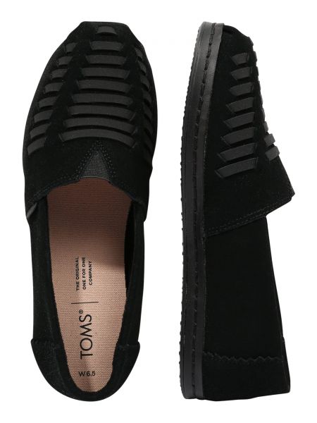 Chaussures de ville en cuir Toms noir