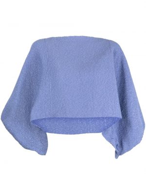 Пуловер Voz синьо
