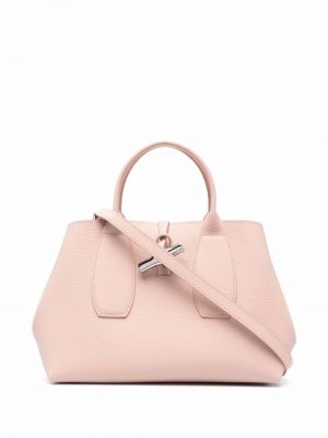 Bolso shopper Longchamp rosa