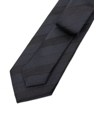 Šilkinis kaklaraištis Saint Laurent mėlyna