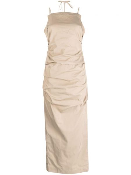 Μάξι φόρεμα Rachel Gilbert μπεζ