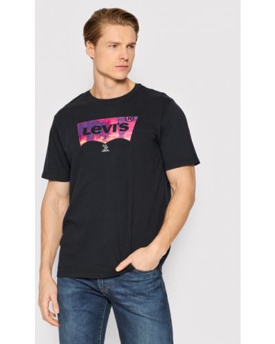T-shirt Levi's, сzarny