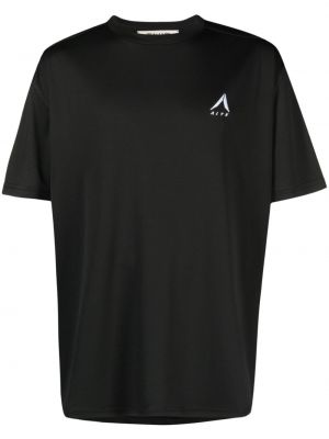Tricou cu broderie plasă 1017 Alyx 9sm negru
