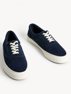Замшевые туфли Heritage синие