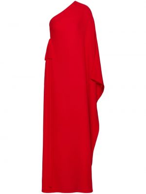 Rochie de seară de mătase Valentino Garavani roșu