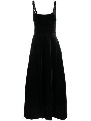Rochie de seară din jerseu Emporio Armani negru
