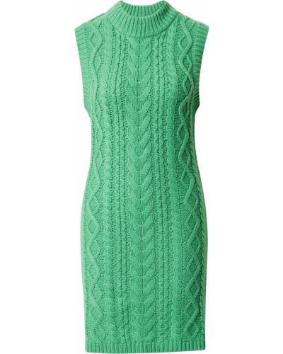 Πλεκτή φόρεμα Samsoe Samsoe πράσινο