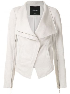 Chaqueta de lino Tufi Duek blanco