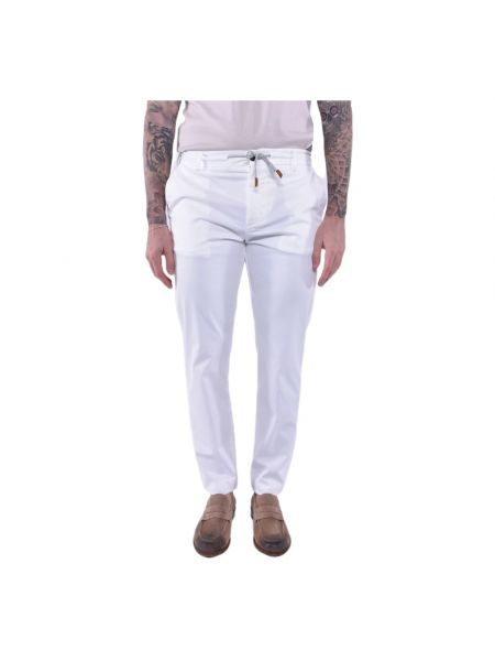 Białe spodnie Eleventy