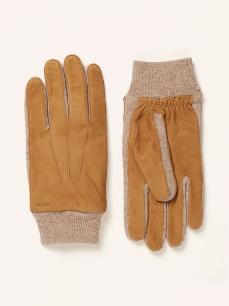 Перчатки Hestra коричневые