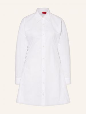 Sukienka koszulowa Hugo biała