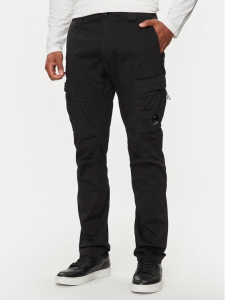 Pantaloni slim fit C.p. Company negru