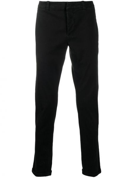Pantalones chinos slim fit Dondup negro