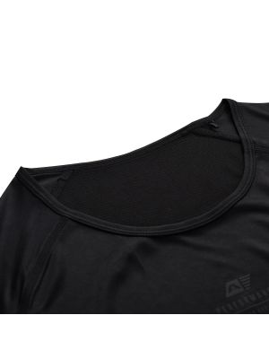 Marškinėliai Alpine Pro juoda