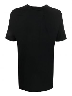 Koszulka bawełniana z dżerseju 11 By Boris Bidjan Saberi czarna