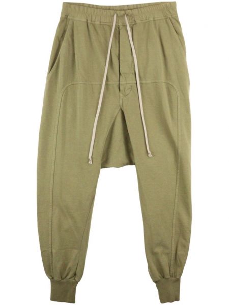 Spodnie bawełniane Rick Owens Drkshdw zielone