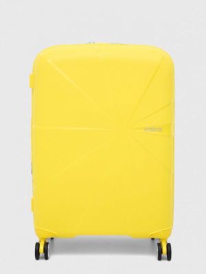 Kufr American Tourister žlutý