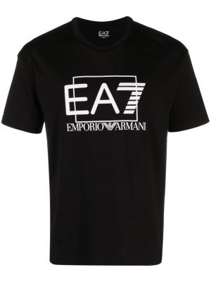 T-shirt Ea7 Emporio Armani svart