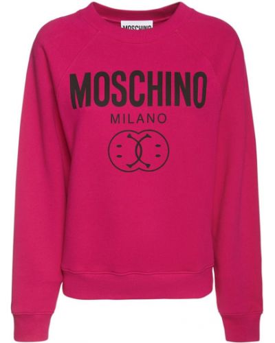 Bavlněná mikina jersey Moschino