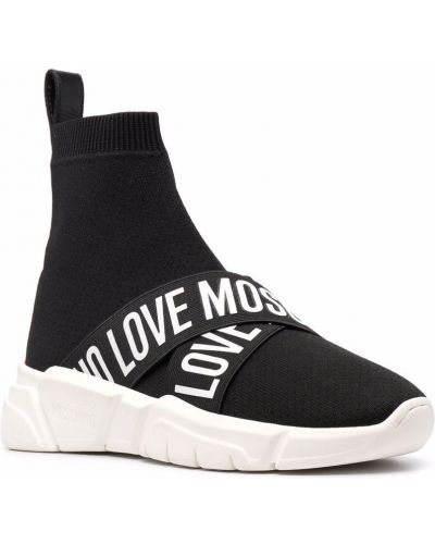 Sneakersy na niskim obcasie Love Moschino