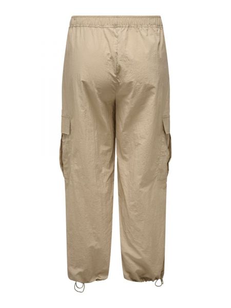 Pantalon cargo Only Carmakoma beige