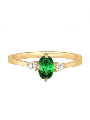 Läbipaistvad sõrmus Elli roheline