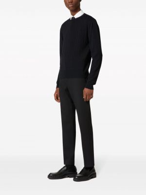 Sweter wełniany Valentino Garavani czarny