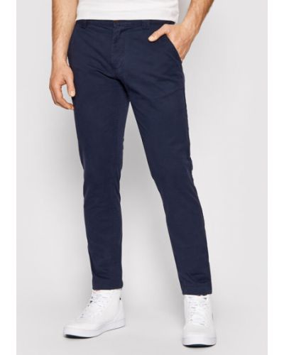 Pantaloni chino Tommy Jeans blu