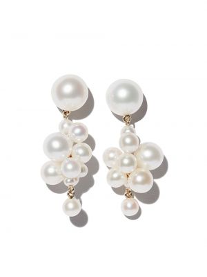 Boucles d'oreilles avec perles à boucle Sophie Bille Brahe