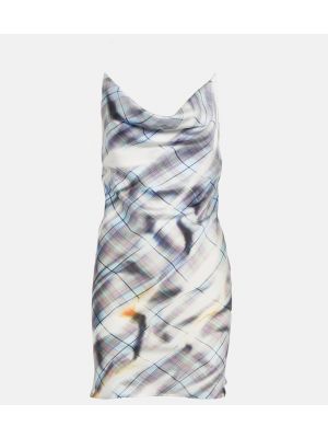 Mini vestido de raso transparente Y/project