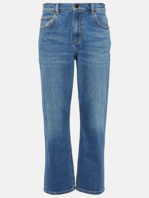 Straight jeans ausgestellt Tory Burch blau