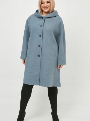 Пальто Luxury голубое