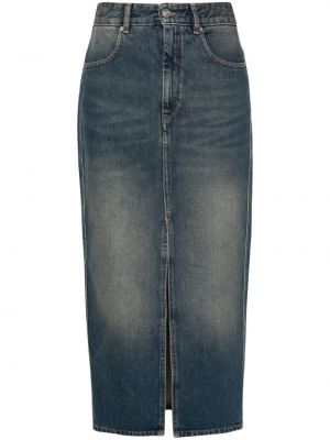 Traper suknja Isabel Marant plava