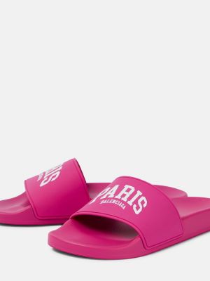 Slides Balenciaga rosa