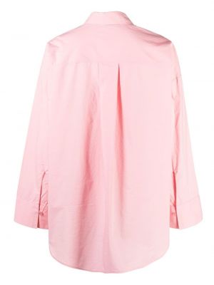 Hemd mit geknöpfter By Malene Birger pink
