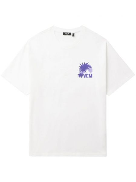 Pamut póló nyomtatás Five Cm fehér