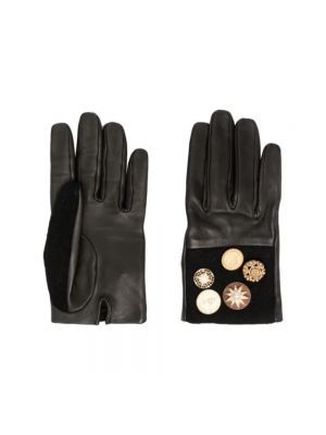 Rękawiczki Chanel Vintage czarne