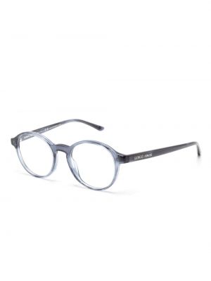 Okulary Giorgio Armani niebieskie