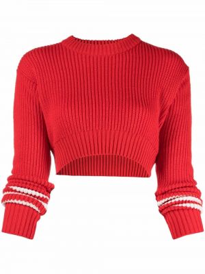 Jersey de tela jersey Maison Bohemique rojo