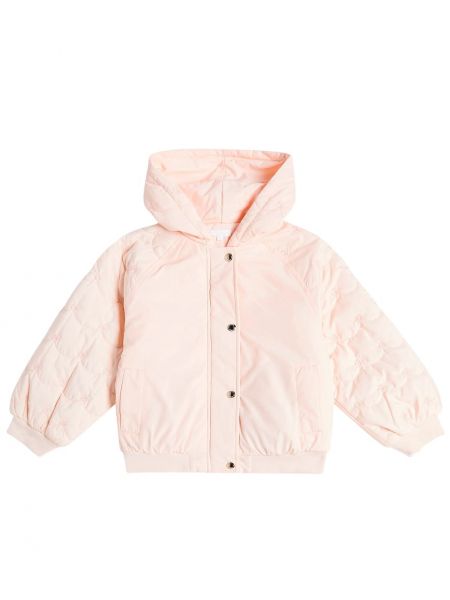 Broderet jakke for piger Chloe Kids pink