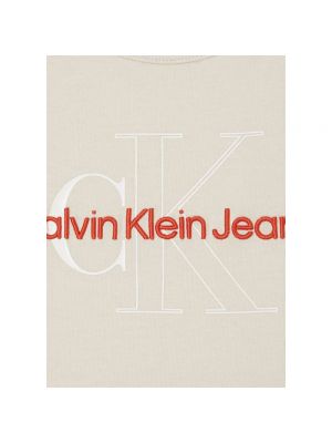 Top Calvin Klein beżowy
